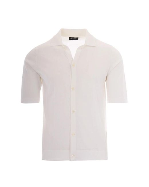 Ballantyne White Short Sleeve Shirts for men