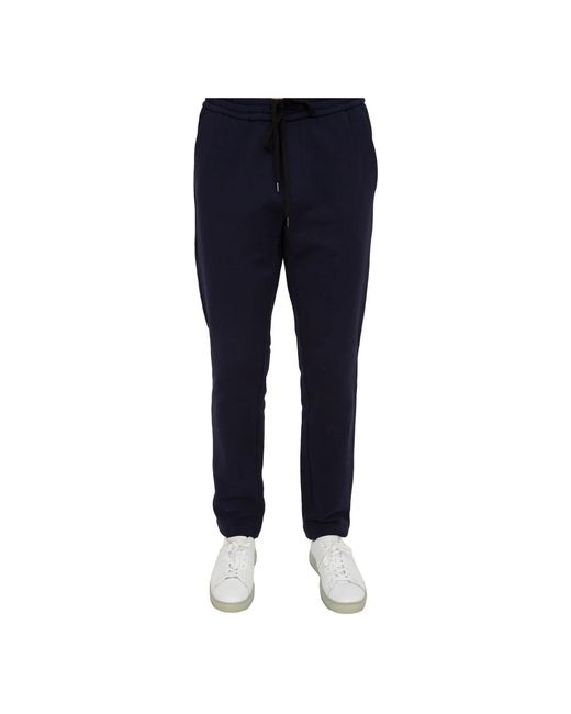 Paolo Pecora Blaue jersey hose in Blue für Herren