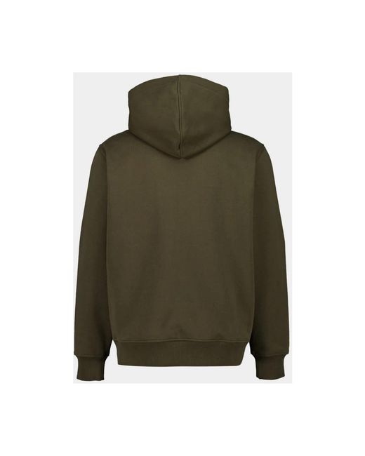 Givenchy Hoodies & Sweatvesten ,Groen ,Katoen Hoodie Met Rits in het Green voor heren