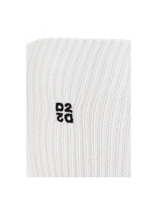 Socks DSquared² de hombre de color White