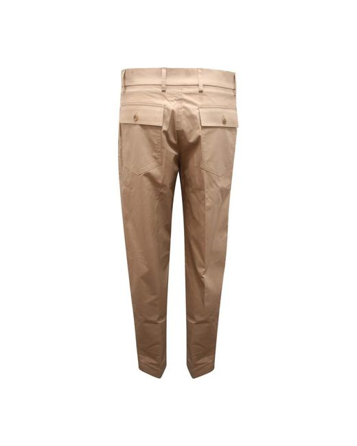 Berwich Natural Slim-Fit Trousers for men