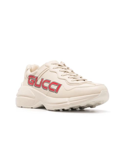 Gucci Sneakers Met Logoprint in het Pink voor heren
