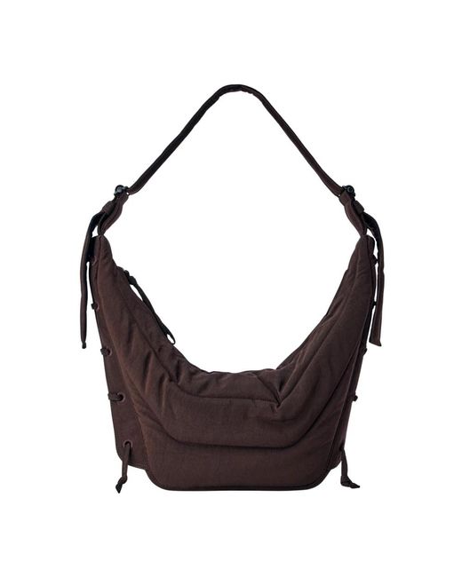 Lemaire Metallic Cross Body Bags for men