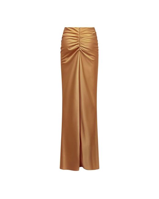 ANDAMANE Brown Maxi Skirts