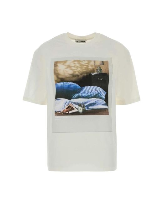 Jil Sander Gray T-Shirts