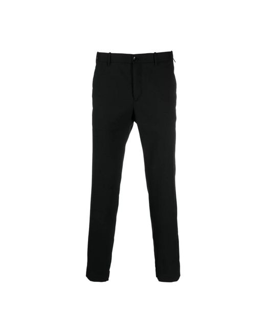 Incotex Black Chinos for men