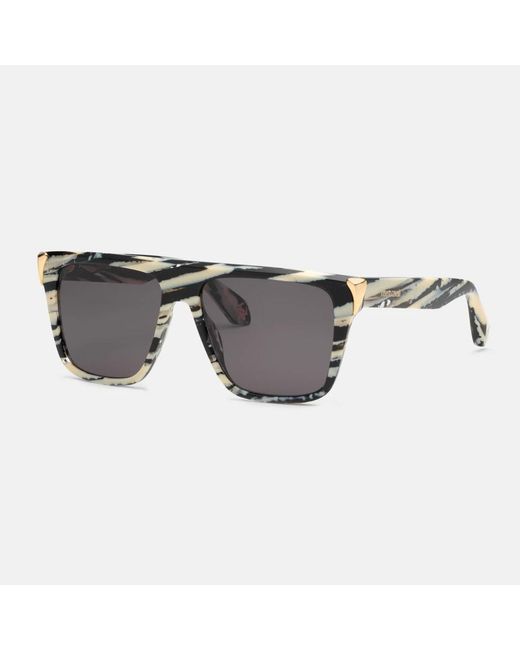Roberto Cavalli Gray Sunglasses
