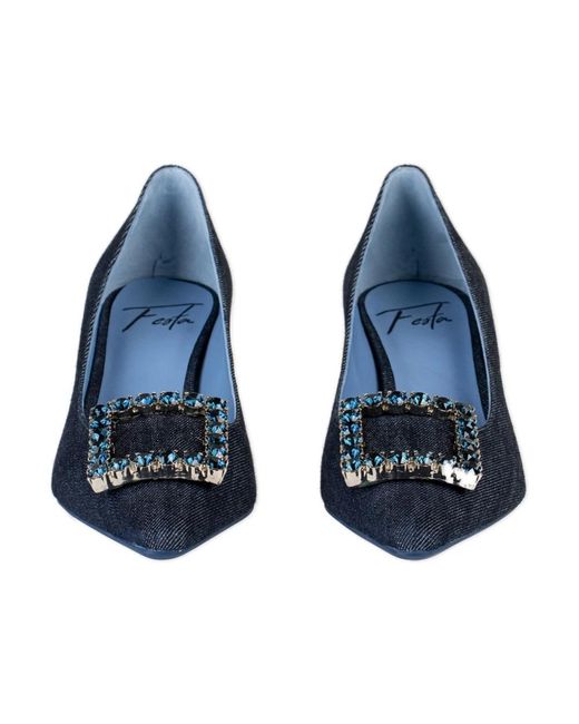 Roberto Festa Blue Pumps