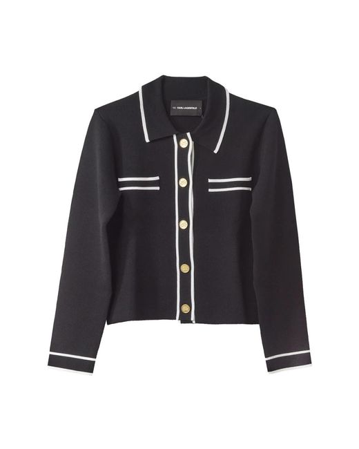 Karl Lagerfeld Black Cardigans