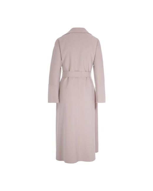 Max Mara Natural Belted Coats