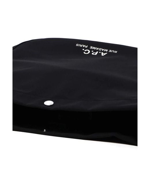 A.P.C. Black Cross Body Bags for men