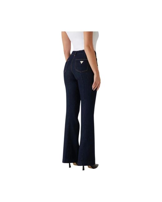 Flared Jeans Guess en coloris Blue