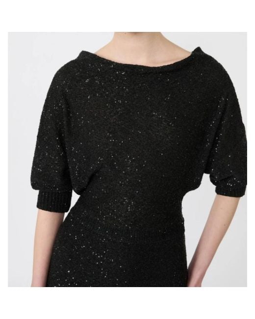 Knitted Dresses Max Mara de color Black
