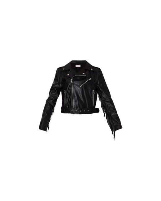 Liu Jo Black Leather Jackets