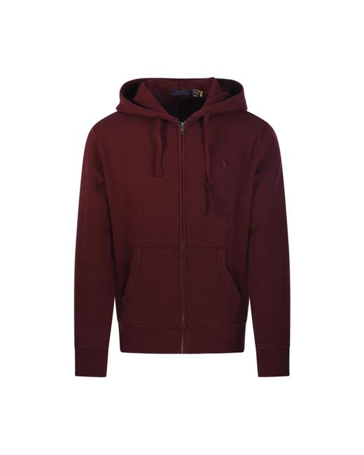 Ralph Lauren Red Zip-Throughs for men