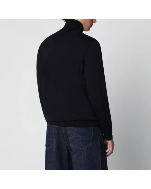 Roberto Collina Black Turtlenecks for men