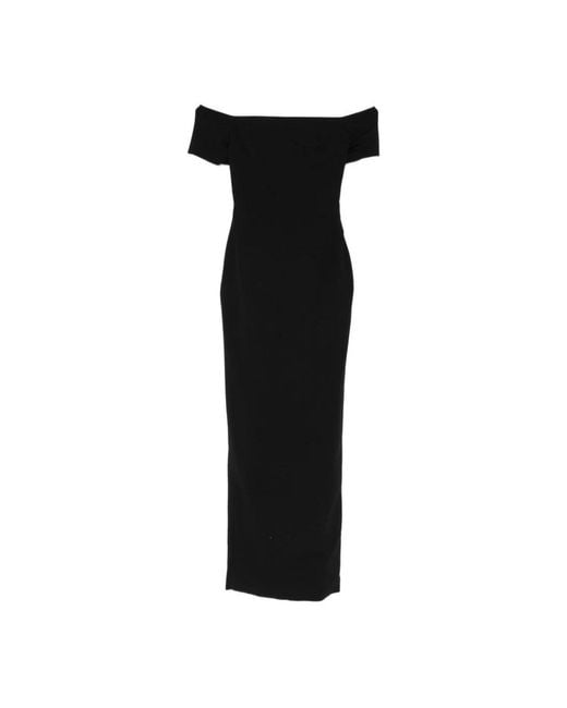 Solace London Black Maxi Dresses