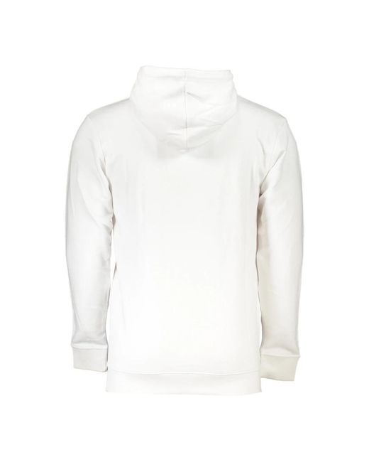 Roberto Cavalli White Hoodies for men