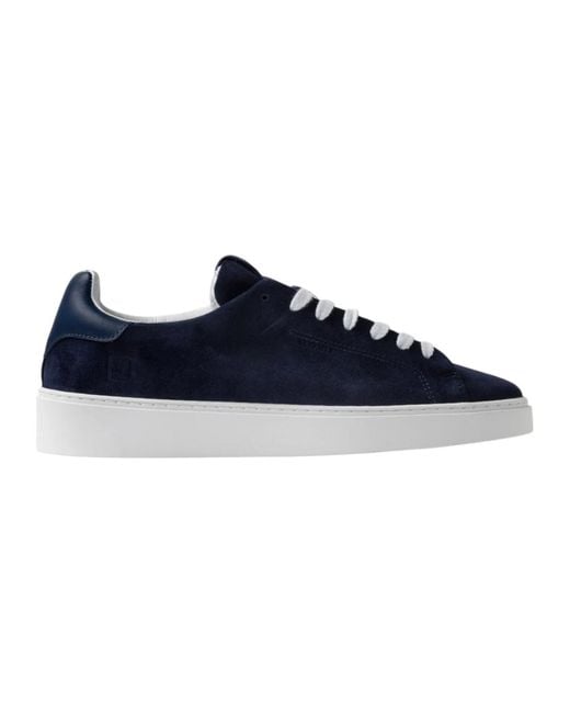 Date Blaue wildleder sneakers levante stil in Blue für Herren