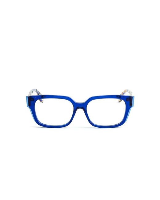 Face A Face Blue Offset2 1682 Optical Frame