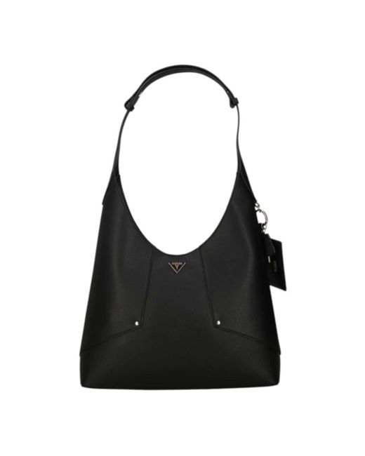 Guess Black Shoulder Bags
