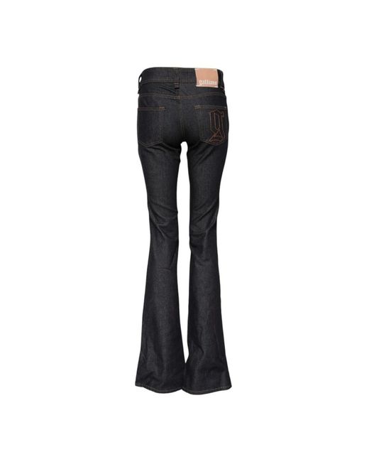 John Galliano Black Flare Jeans