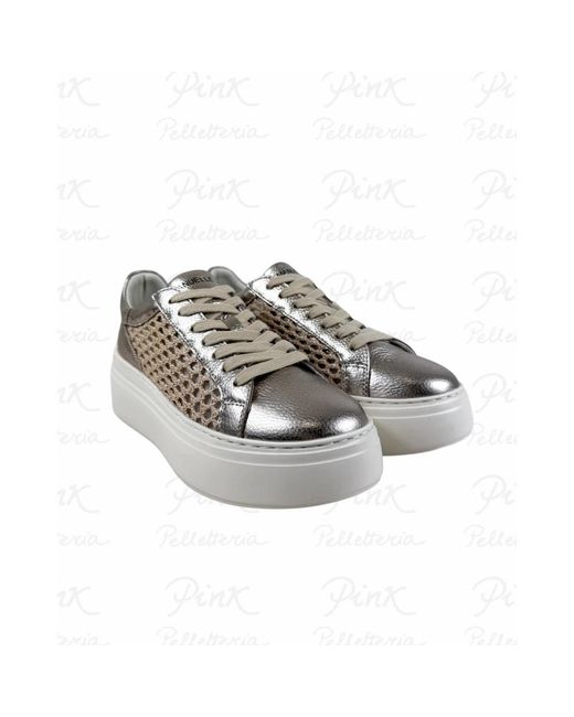 Emanuélle Vee Gray Sneakers