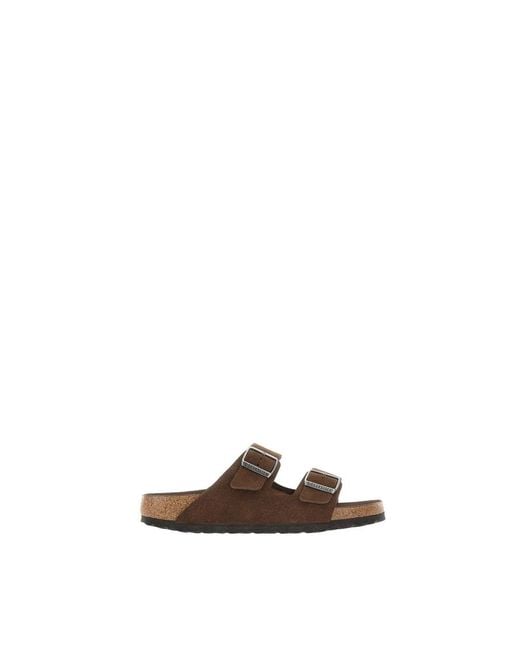 Birkenstock Brown Sliders