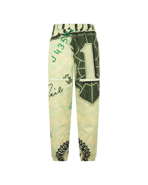 Moschino Sweatpants Met Grafische Print in het Green voor heren