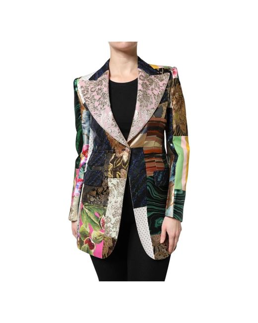 Dolce & Gabbana Black Blazers