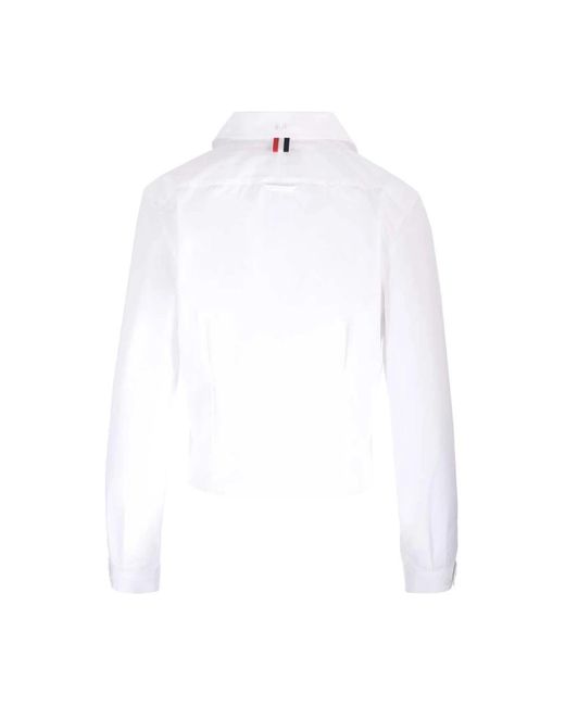Thom Browne Overhemden ,Wit ,Tops in het White