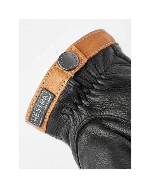Hestra Black Gloves