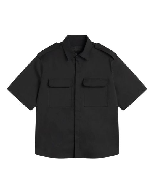 Urban military camicia di Neil Barrett in Black da Uomo