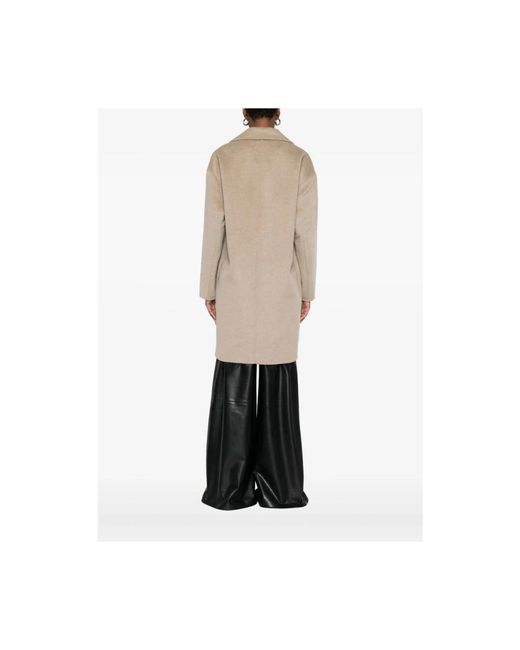 Anine Bing Natural Single-Breasted Coats