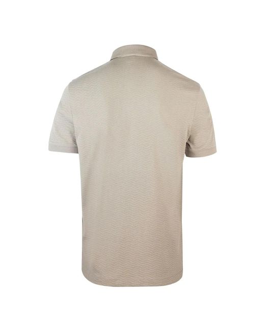 Emporio Armani Natural Polo Shirts for men