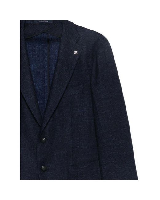 Tagliatore Montecarlo Jacket in het Blue voor heren