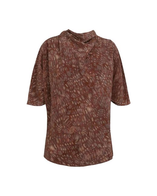 Cortana Brown Blouses