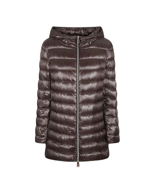 Down Coats Herno de color Brown