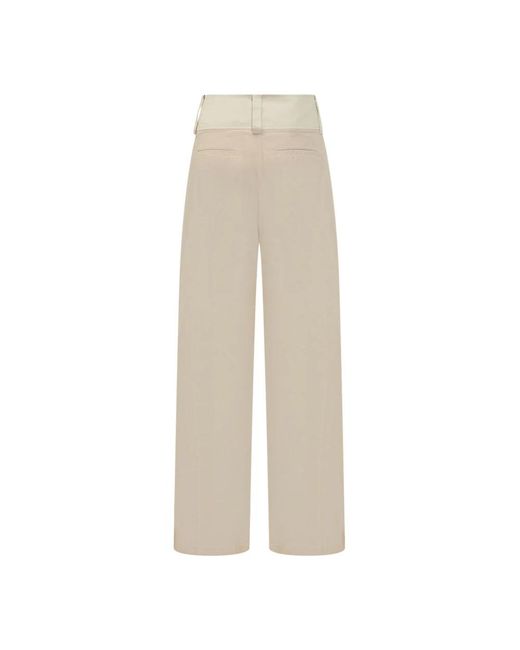 Sportmax Natural Wide Trousers