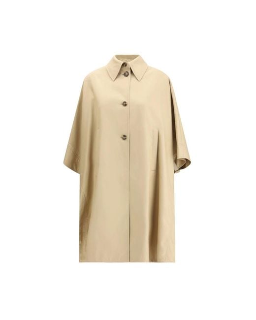 Capes Max Mara en coloris Natural