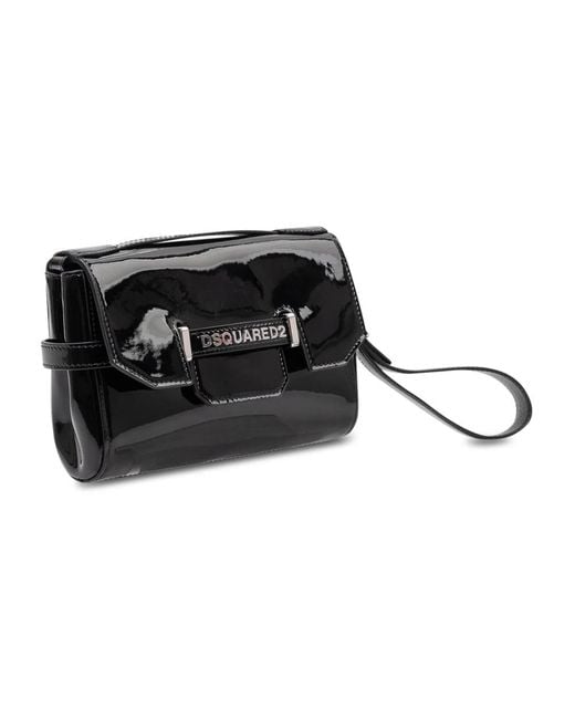 DSquared² Black Clutches