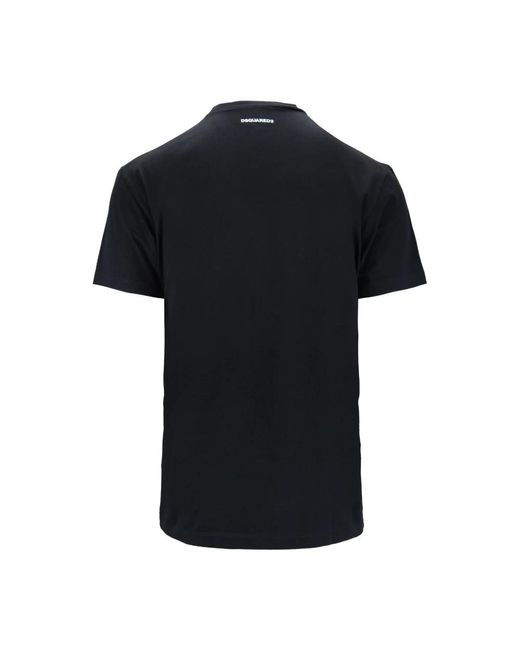 DSquared² T-Shirts in het Black voor heren