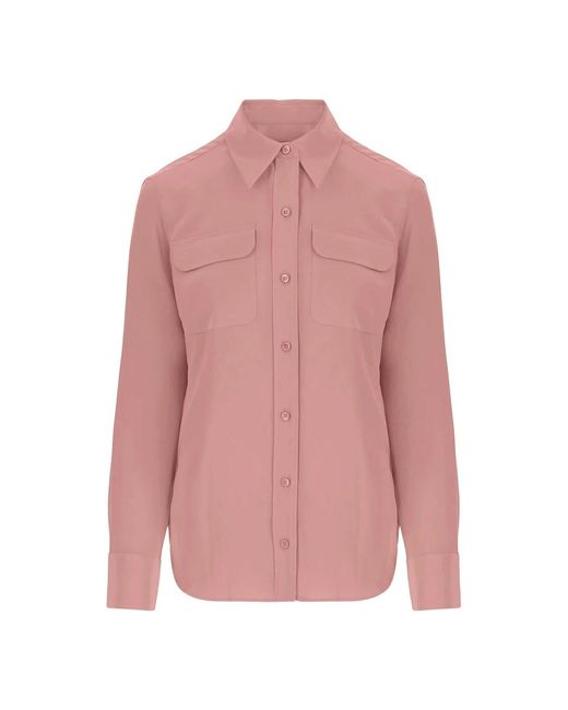 Shirts Equipment de color Pink