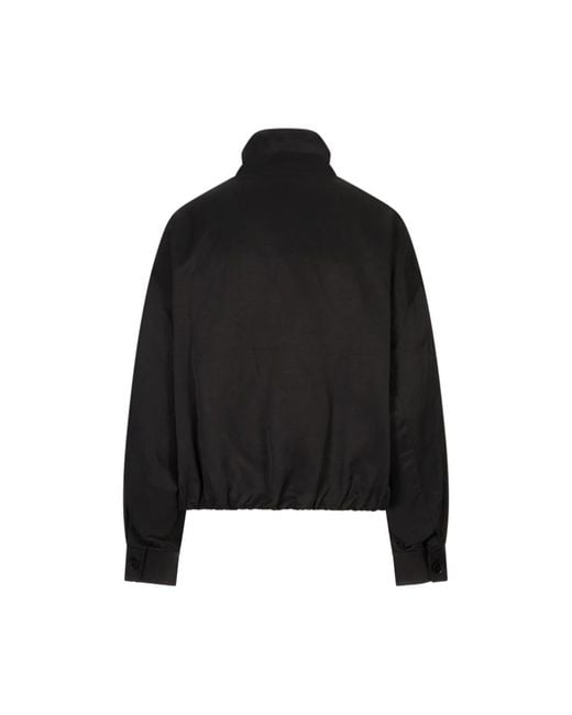 MEIMEIJ Black Bomber Jackets