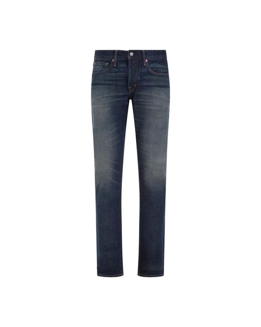 Tom Ford Slim-fit jeans in Blue für Herren