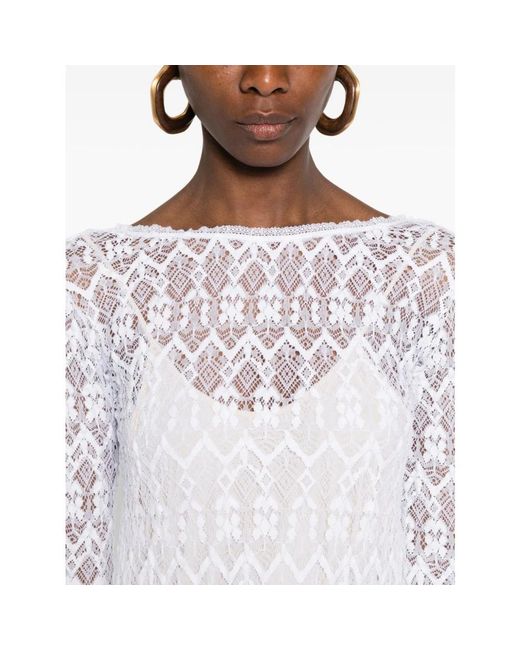 Forte_forte White Midi Dresses