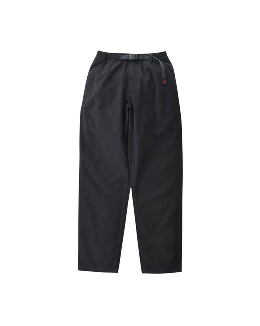 Gramicci Black Wide Trousers for men