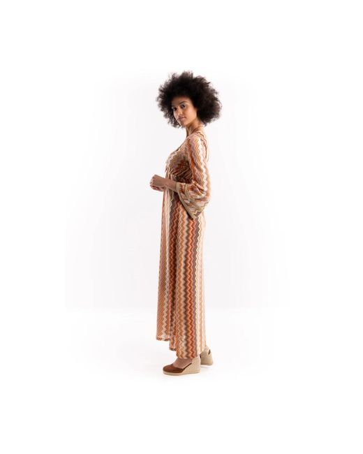 PHO® Firenze Maxi Jurken in het Brown