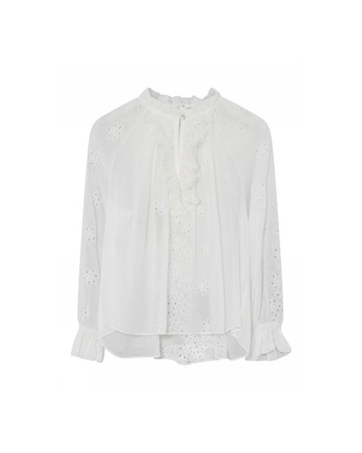 GUSTAV Overhemden ,Wit ,Blouses in het White