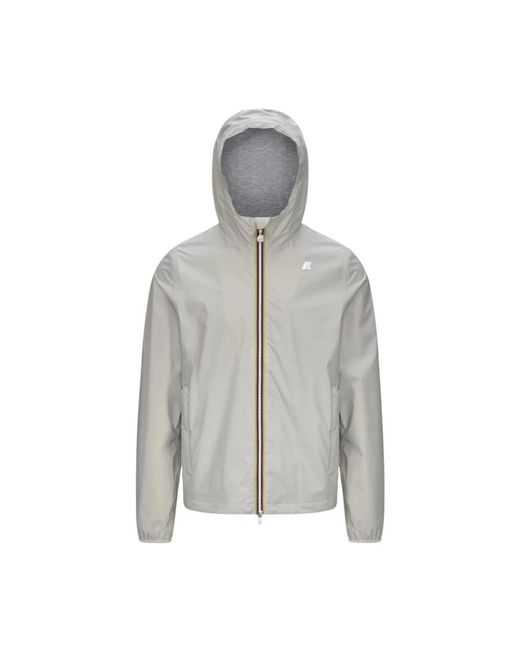 K-Way Jack Jacket in het Gray voor heren